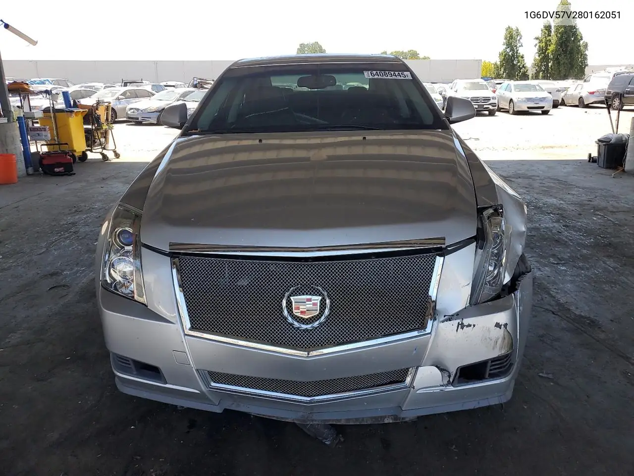 2008 Cadillac Cts Hi Feature V6 VIN: 1G6DV57V280162051 Lot: 64089445