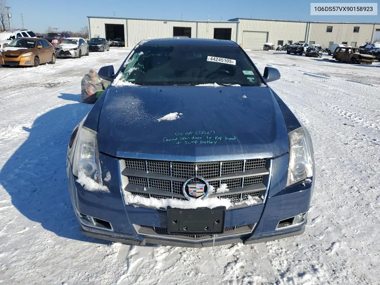 2009 Cadillac Cts Hi Feature V6 VIN: 1G6DS57VX90158923 Lot: 44245105