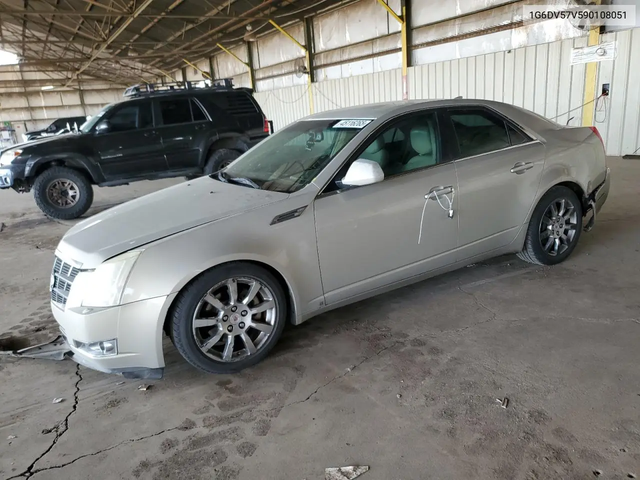2009 Cadillac Cts Hi Feature V6 VIN: 1G6DV57V590108051 Lot: 45116265