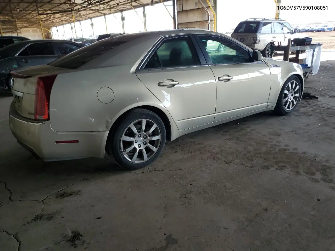 2009 Cadillac Cts Hi Feature V6 VIN: 1G6DV57V590108051 Lot: 45116265
