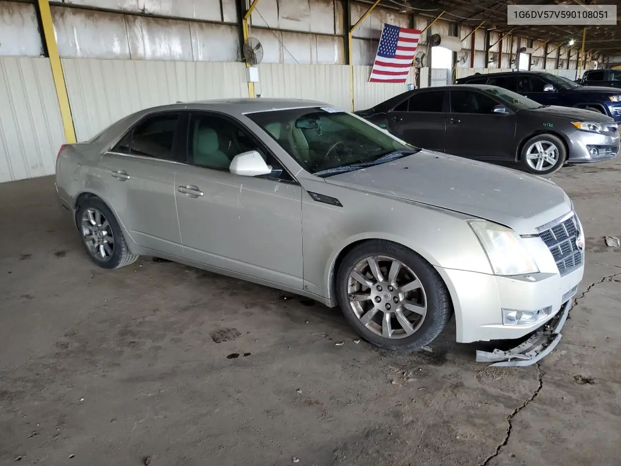 2009 Cadillac Cts Hi Feature V6 VIN: 1G6DV57V590108051 Lot: 45116265
