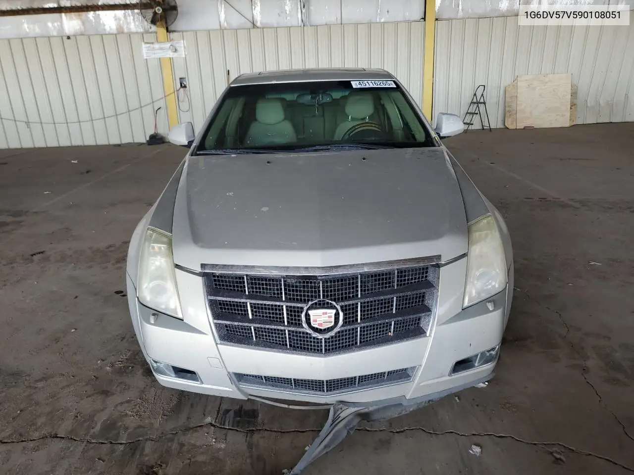 2009 Cadillac Cts Hi Feature V6 VIN: 1G6DV57V590108051 Lot: 45116265
