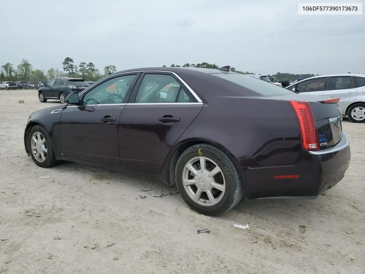 2009 Cadillac Cts VIN: 1G6DF577390173673 Lot: 50753205