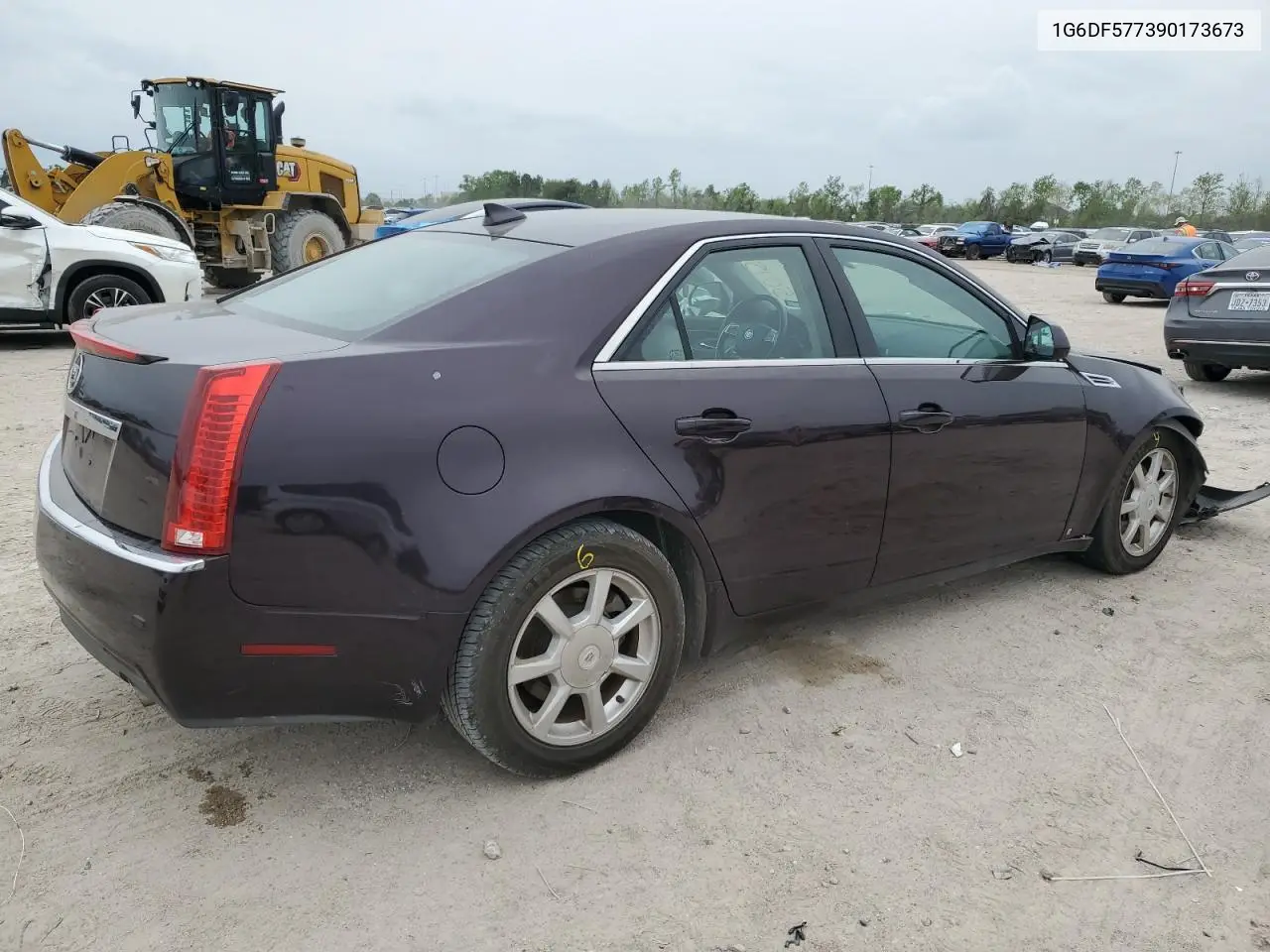 2009 Cadillac Cts VIN: 1G6DF577390173673 Lot: 50753205