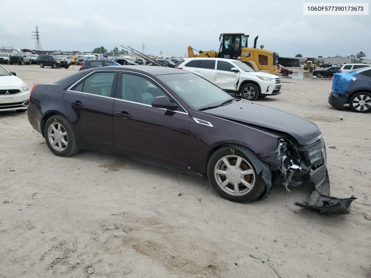 2009 Cadillac Cts VIN: 1G6DF577390173673 Lot: 50753205