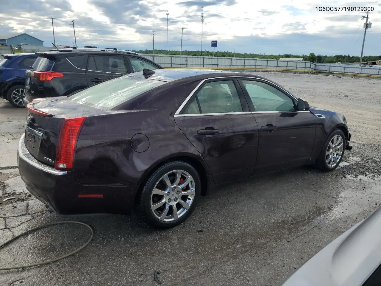 2009 Cadillac Cts VIN: 1G6DG577190129300 Lot: 55802785