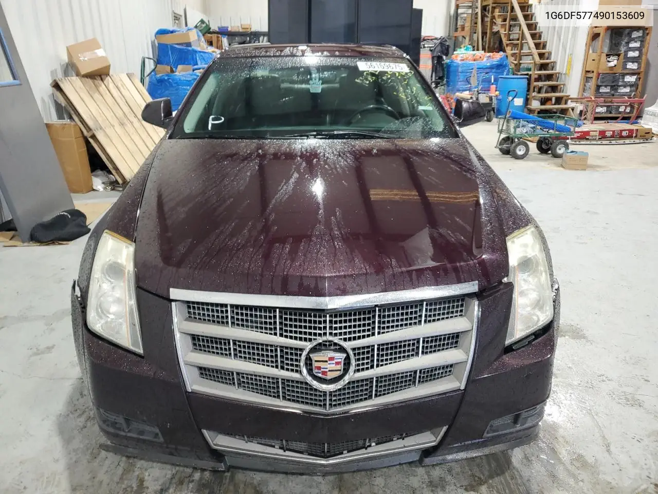 2009 Cadillac Cts VIN: 1G6DF577490153609 Lot: 56169675