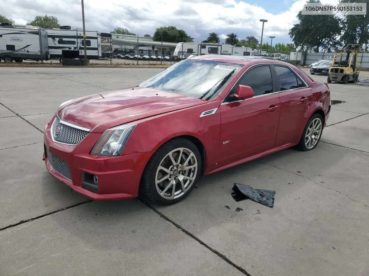2009 Cadillac Cts-V VIN: 1G6DN57P590153153 Lot: 56506585