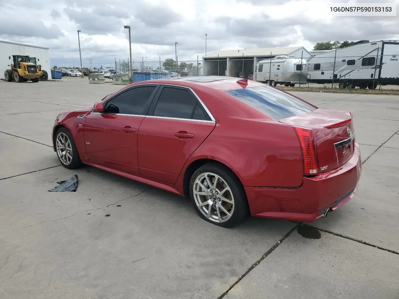 2009 Cadillac Cts-V VIN: 1G6DN57P590153153 Lot: 56506585