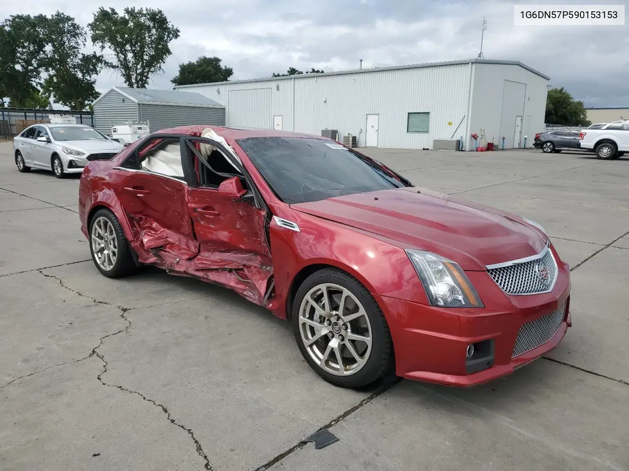 2009 Cadillac Cts-V VIN: 1G6DN57P590153153 Lot: 56506585