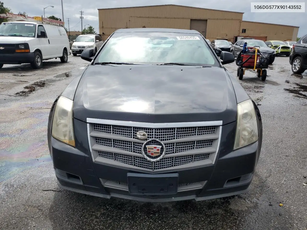 2009 Cadillac Cts VIN: 1G6DG577X90143552 Lot: 56546455