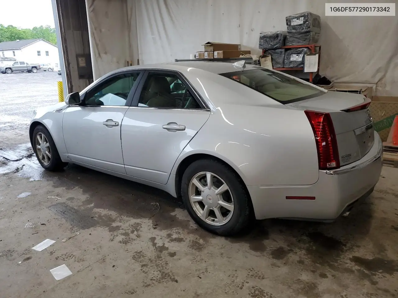 2009 Cadillac Cts VIN: 1G6DF577290173342 Lot: 56550035