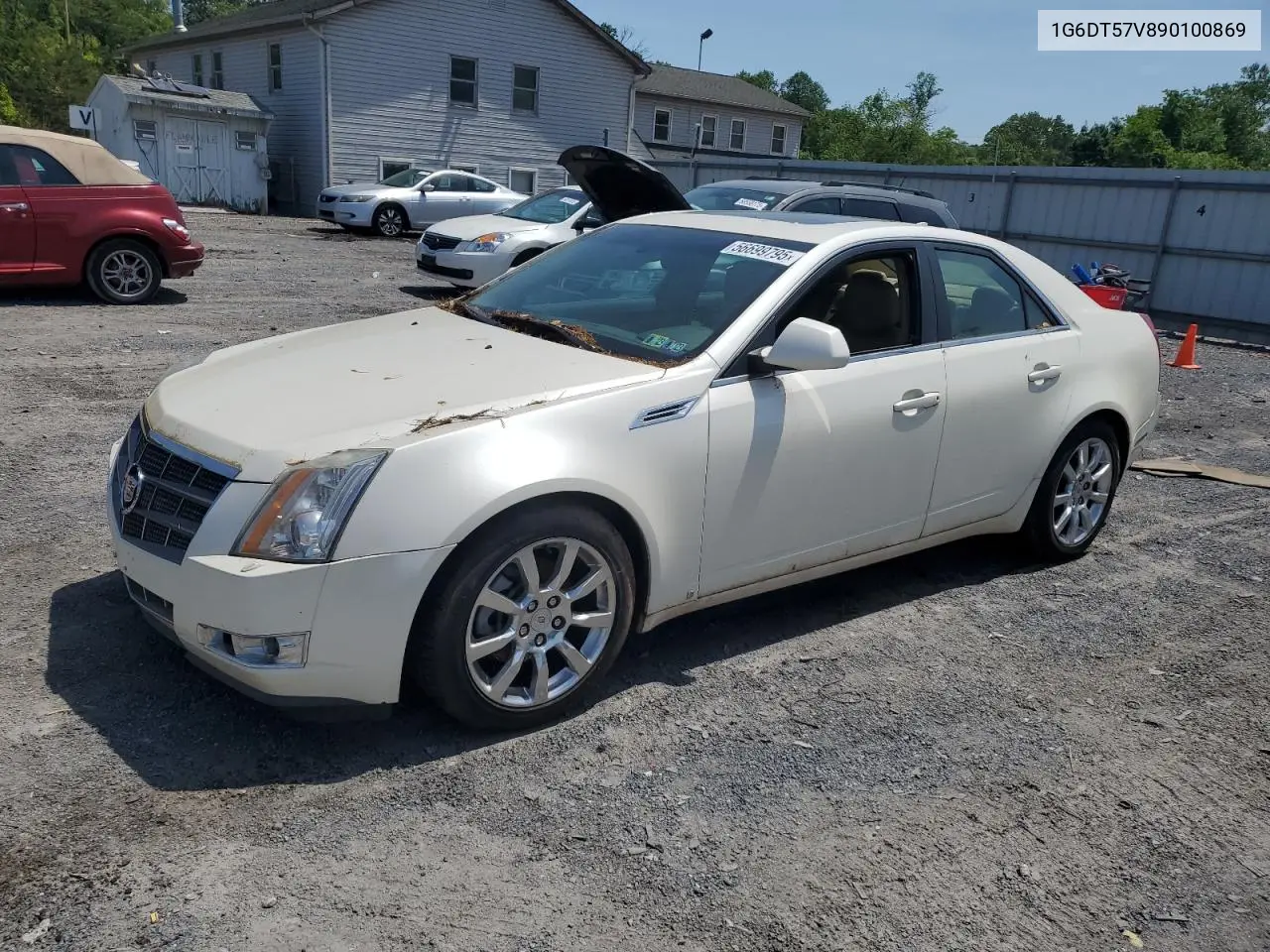 2009 Cadillac Cts Hi Feature V6 VIN: 1G6DT57V890100869 Lot: 56699795