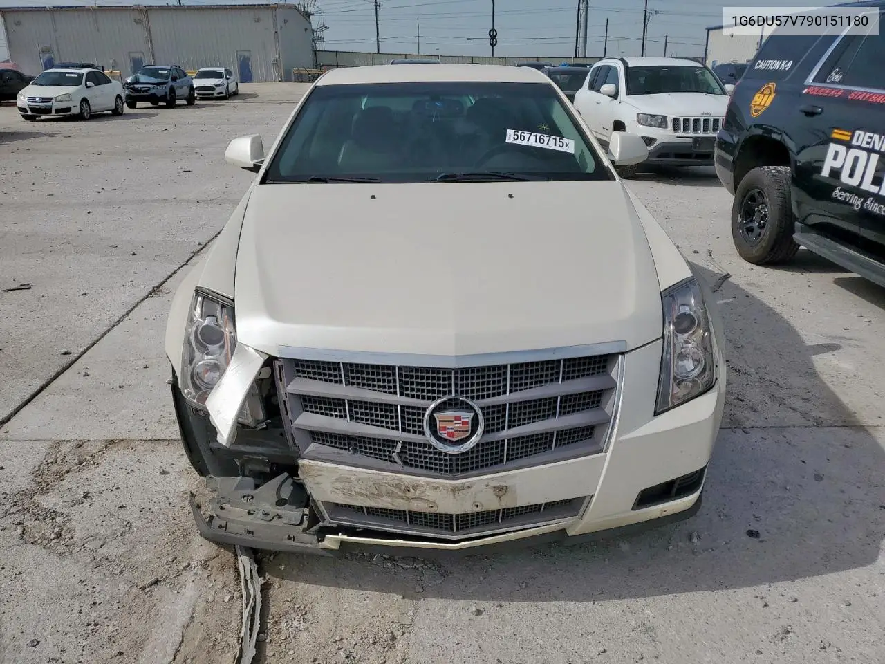 2009 Cadillac Cts Hi Feature V6 VIN: 1G6DU57V790151180 Lot: 56716715