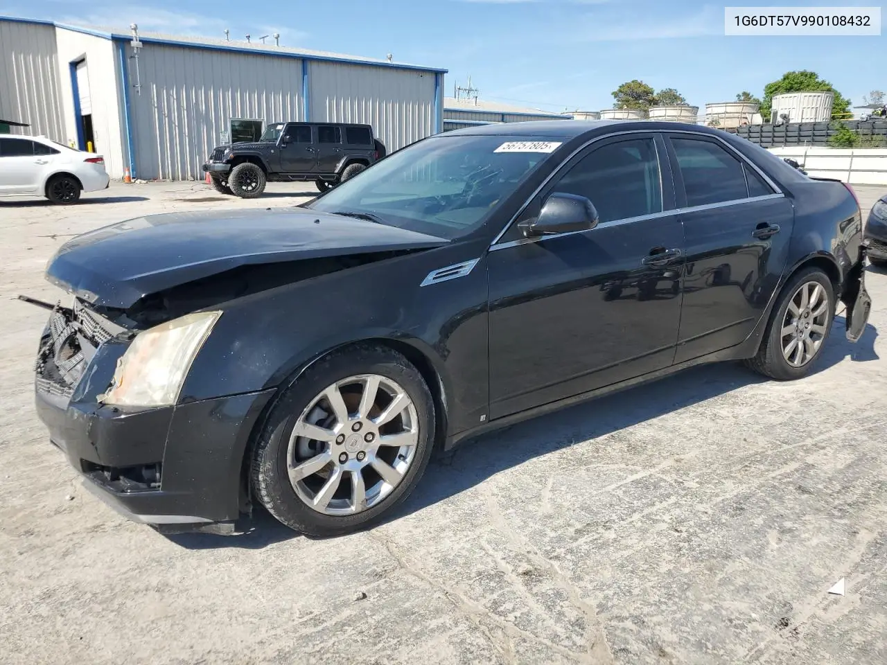 2009 Cadillac Cts Hi Feature V6 VIN: 1G6DT57V990108432 Lot: 56757805