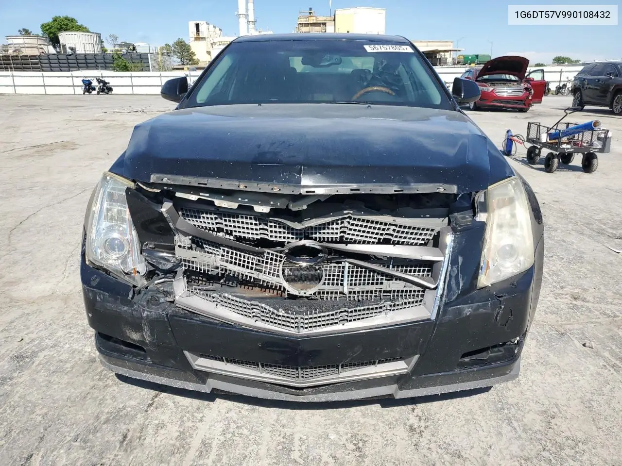 2009 Cadillac Cts Hi Feature V6 VIN: 1G6DT57V990108432 Lot: 56757805