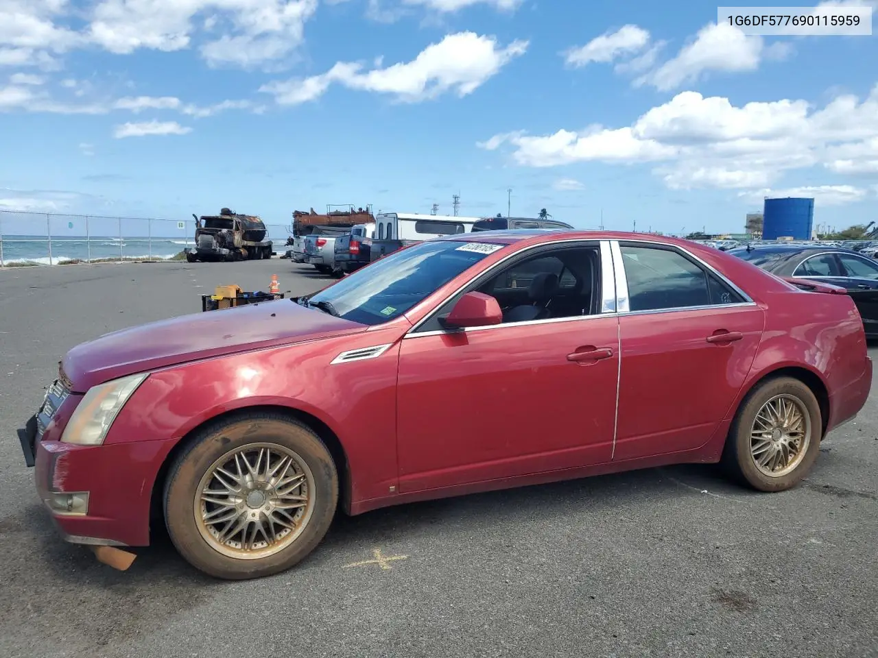 2009 Cadillac Cts VIN: 1G6DF577690115959 Lot: 61288105