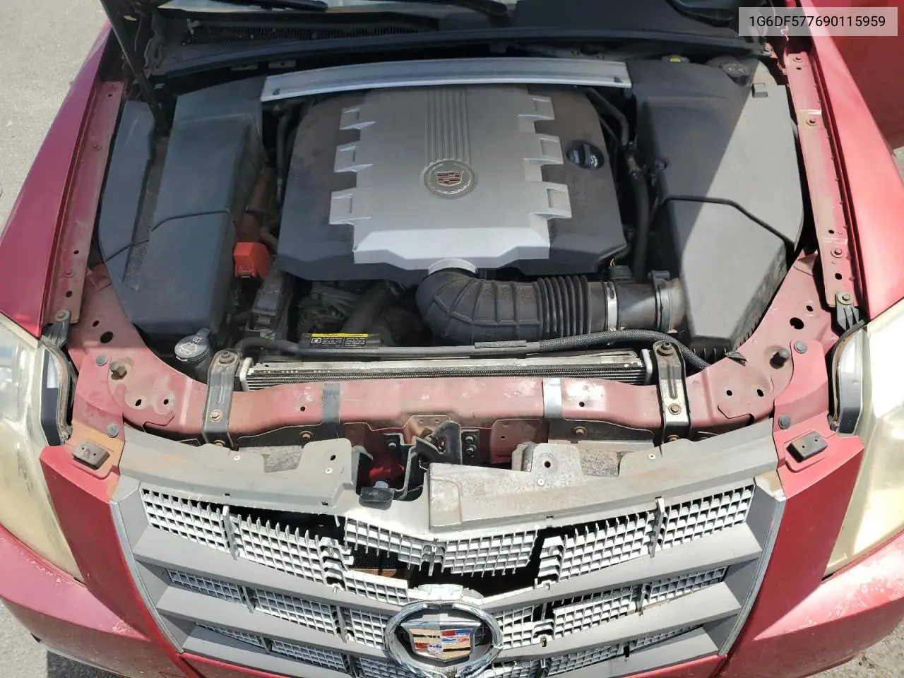 2009 Cadillac Cts VIN: 1G6DF577690115959 Lot: 61288105