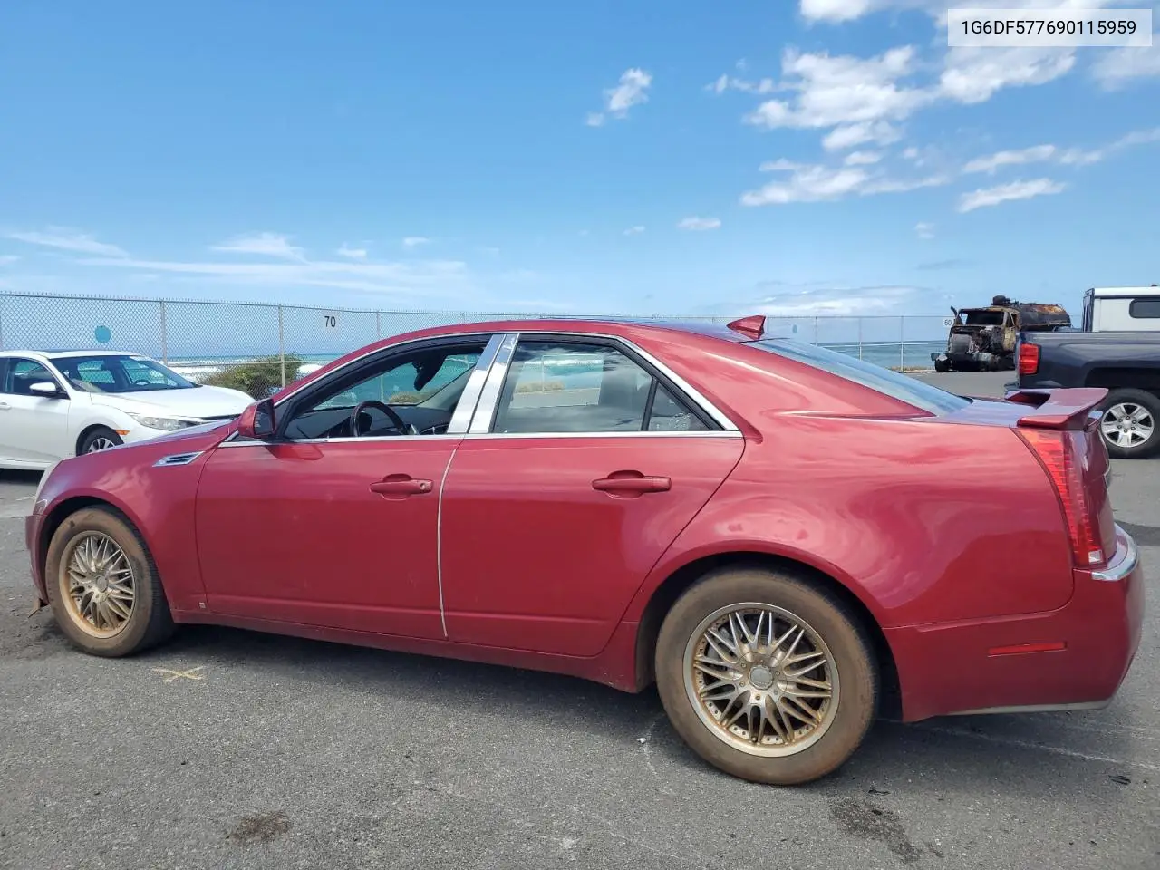 2009 Cadillac Cts VIN: 1G6DF577690115959 Lot: 61288105