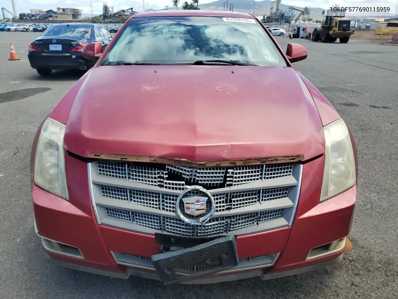 2009 Cadillac Cts VIN: 1G6DF577690115959 Lot: 61288105