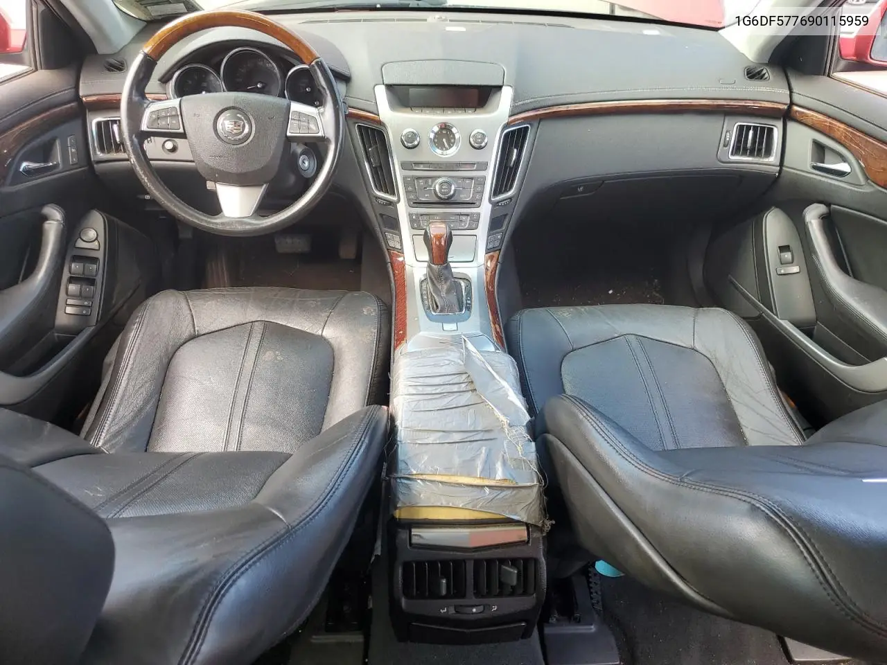 2009 Cadillac Cts VIN: 1G6DF577690115959 Lot: 61288105