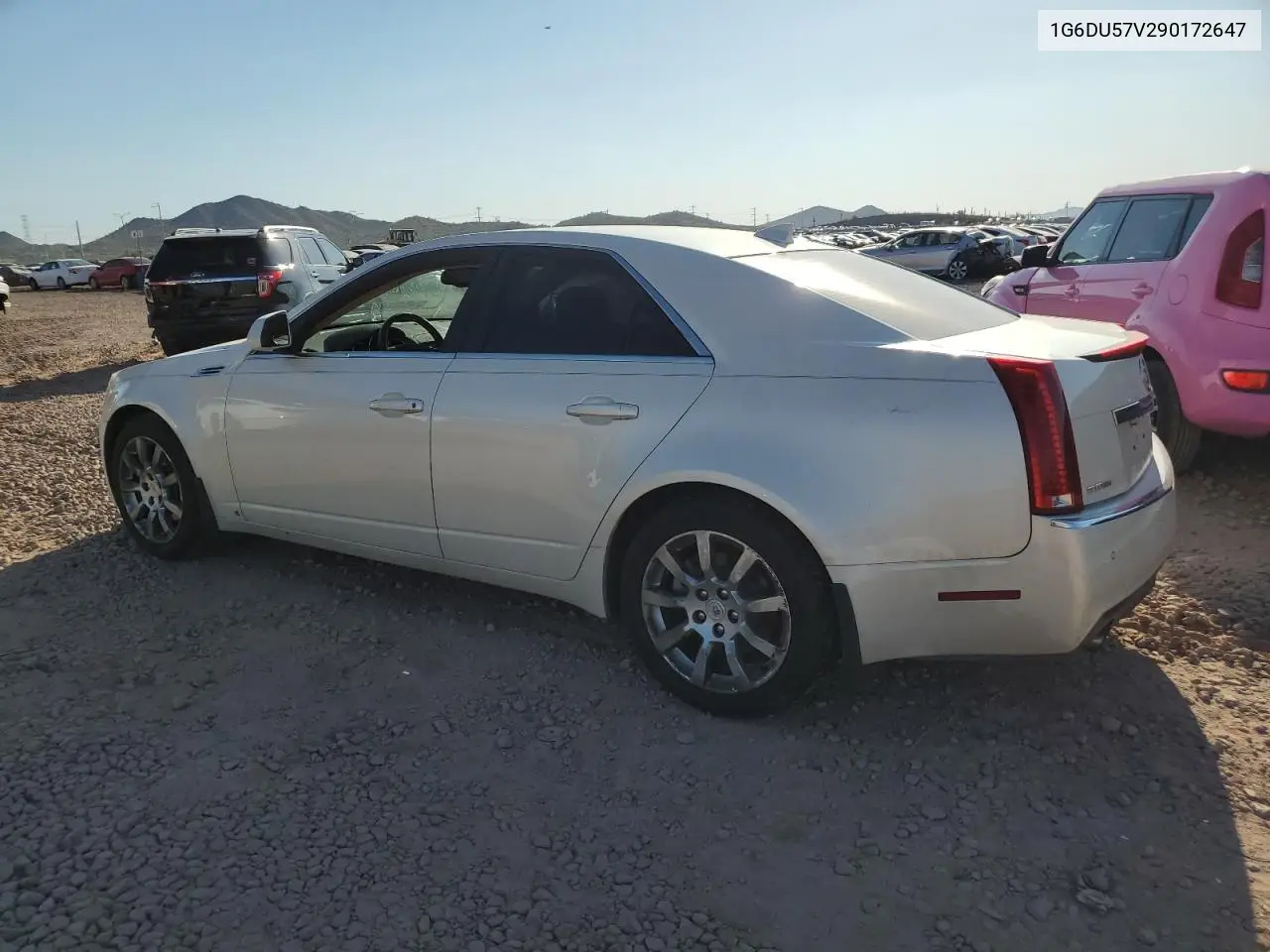 2009 Cadillac Cts Hi Feature V6 VIN: 1G6DU57V290172647 Lot: 63031025