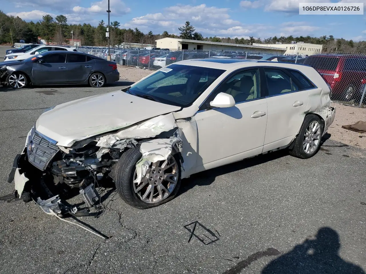 2010 Cadillac Cts Premium Collection VIN: 1G6DP8EVXA0126726 Lot: 50058505
