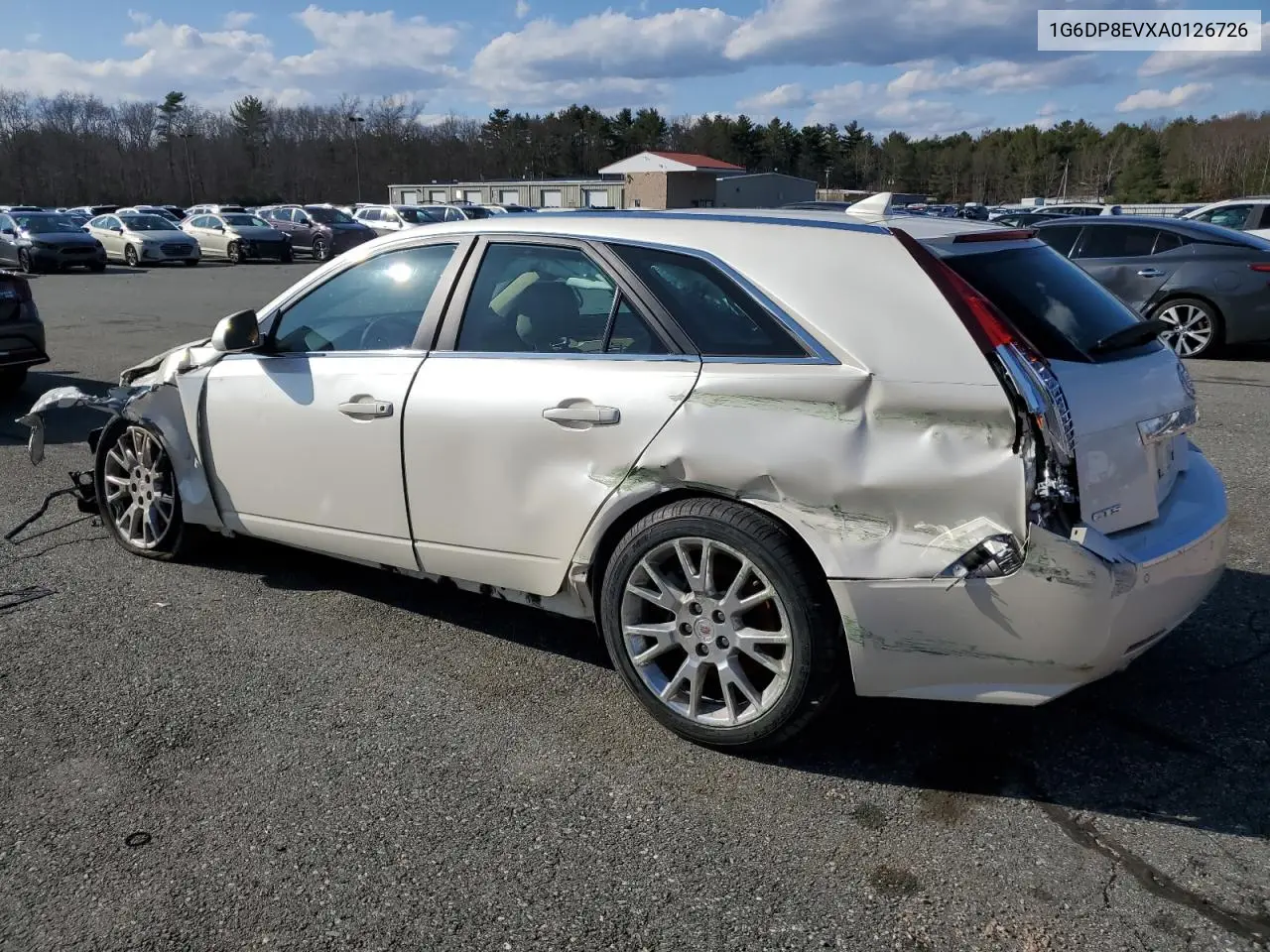 2010 Cadillac Cts Premium Collection VIN: 1G6DP8EVXA0126726 Lot: 50058505
