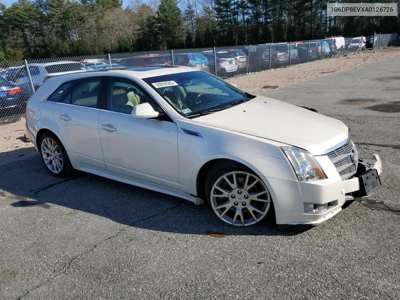2010 Cadillac Cts Premium Collection VIN: 1G6DP8EVXA0126726 Lot: 50058505