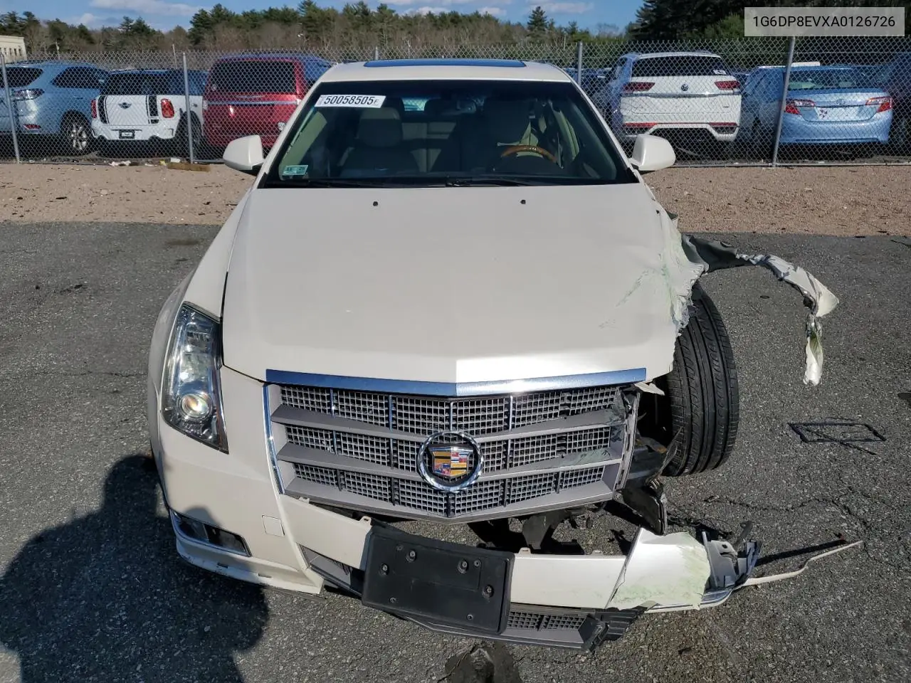 2010 Cadillac Cts Premium Collection VIN: 1G6DP8EVXA0126726 Lot: 50058505