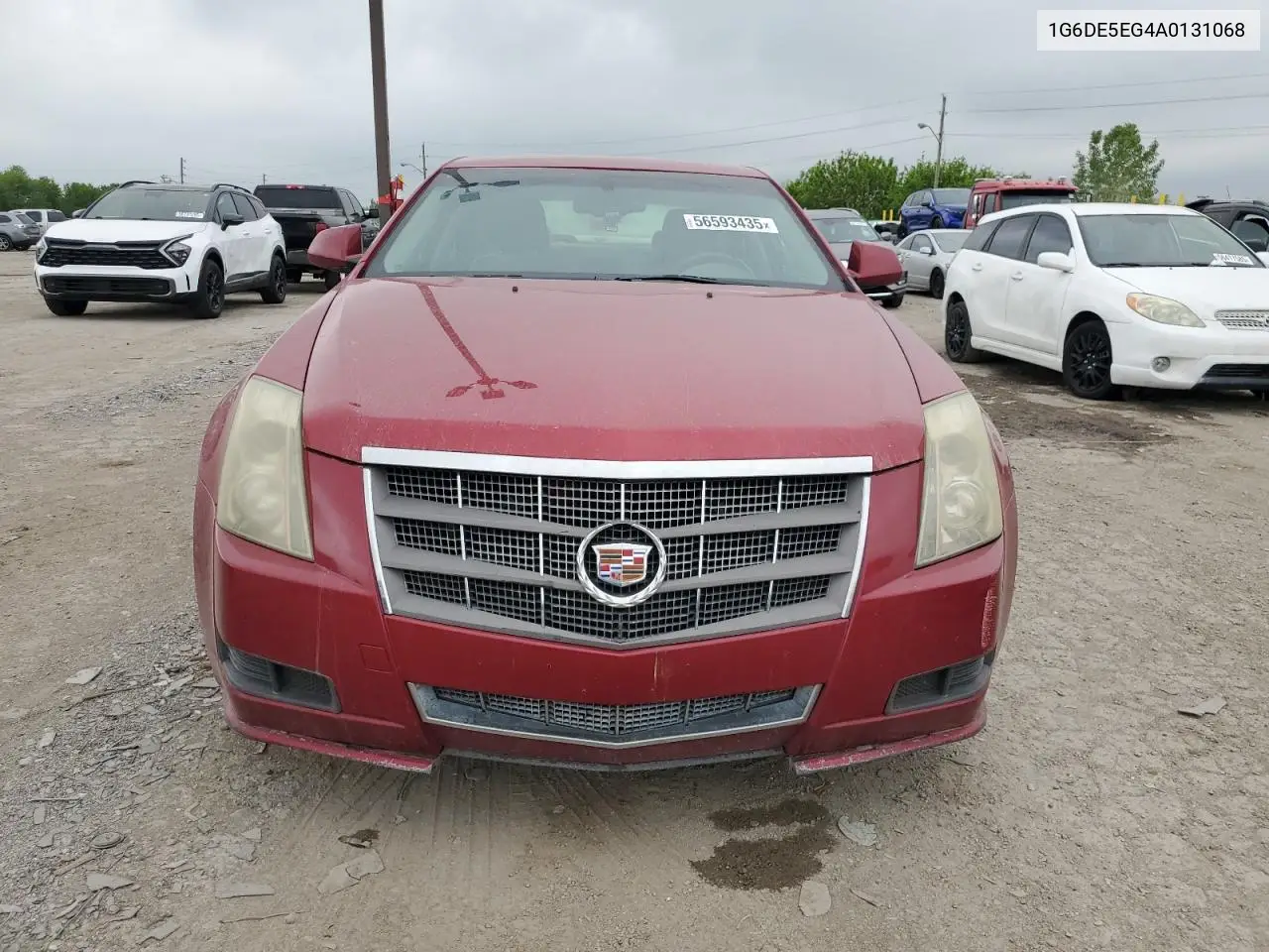 2010 Cadillac Cts Luxury Collection VIN: 1G6DE5EG4A0131068 Lot: 56593435