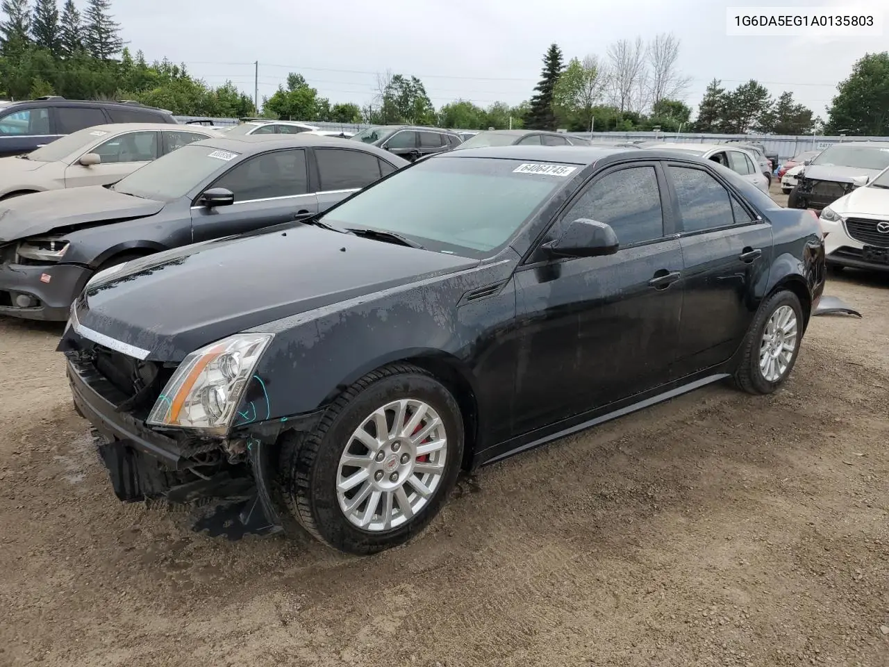2010 Cadillac Cts VIN: 1G6DA5EG1A0135803 Lot: 64064745