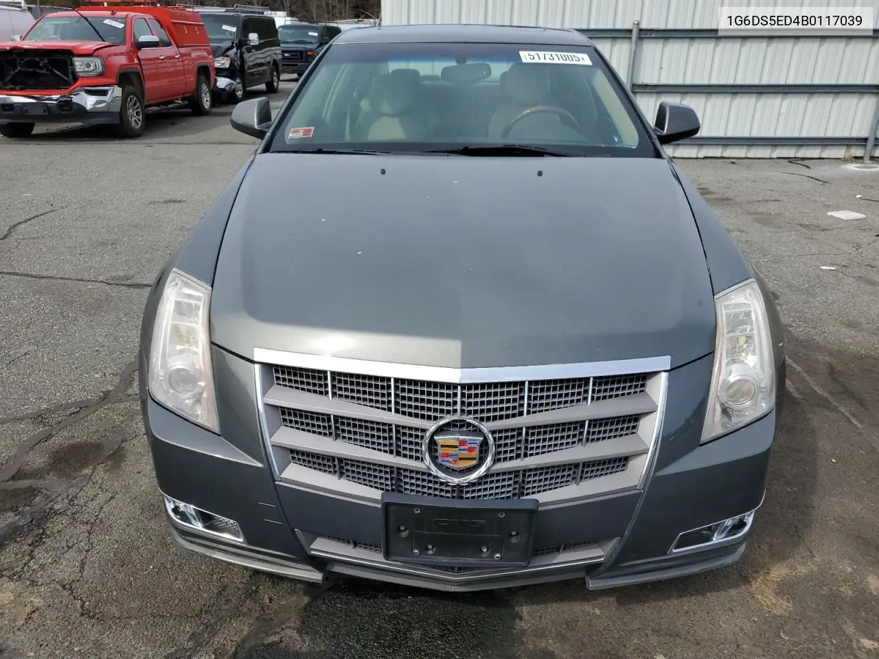 2011 Cadillac Cts Premium Collection VIN: 1G6DS5ED4B0117039 Lot: 51731005