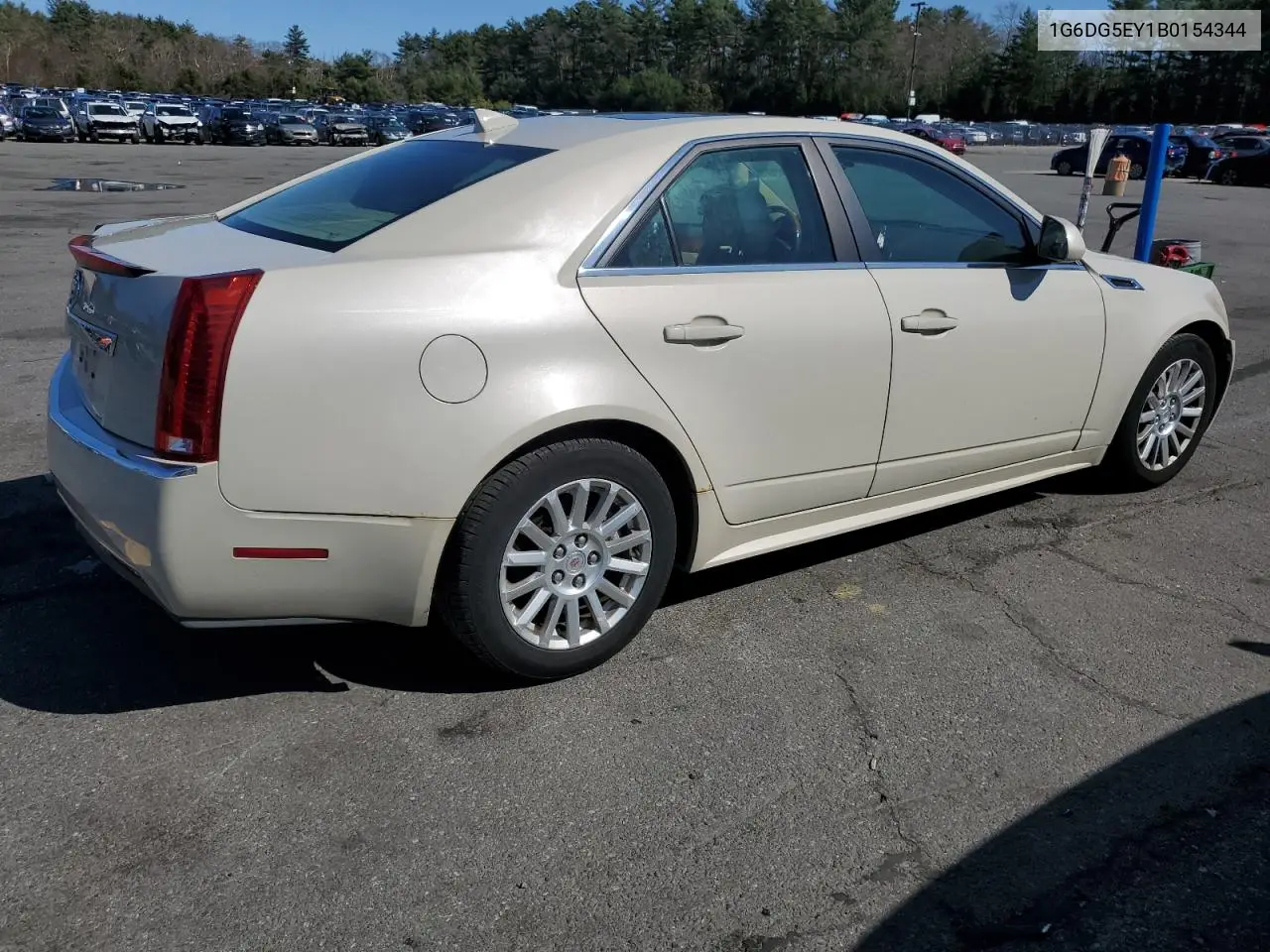 2011 Cadillac Cts Luxury Collection VIN: 1G6DG5EY1B0154344 Lot: 52557755