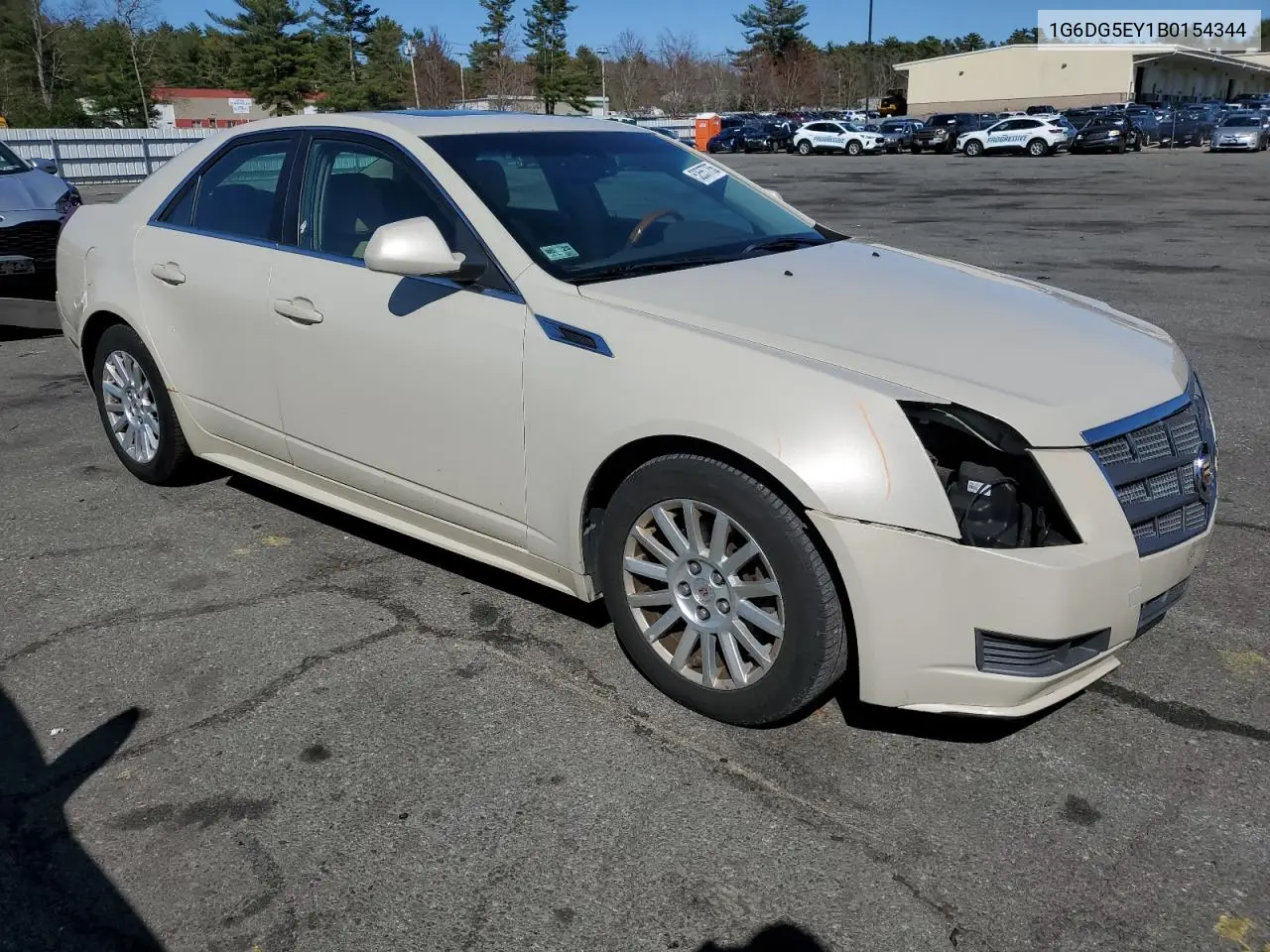 2011 Cadillac Cts Luxury Collection VIN: 1G6DG5EY1B0154344 Lot: 52557755