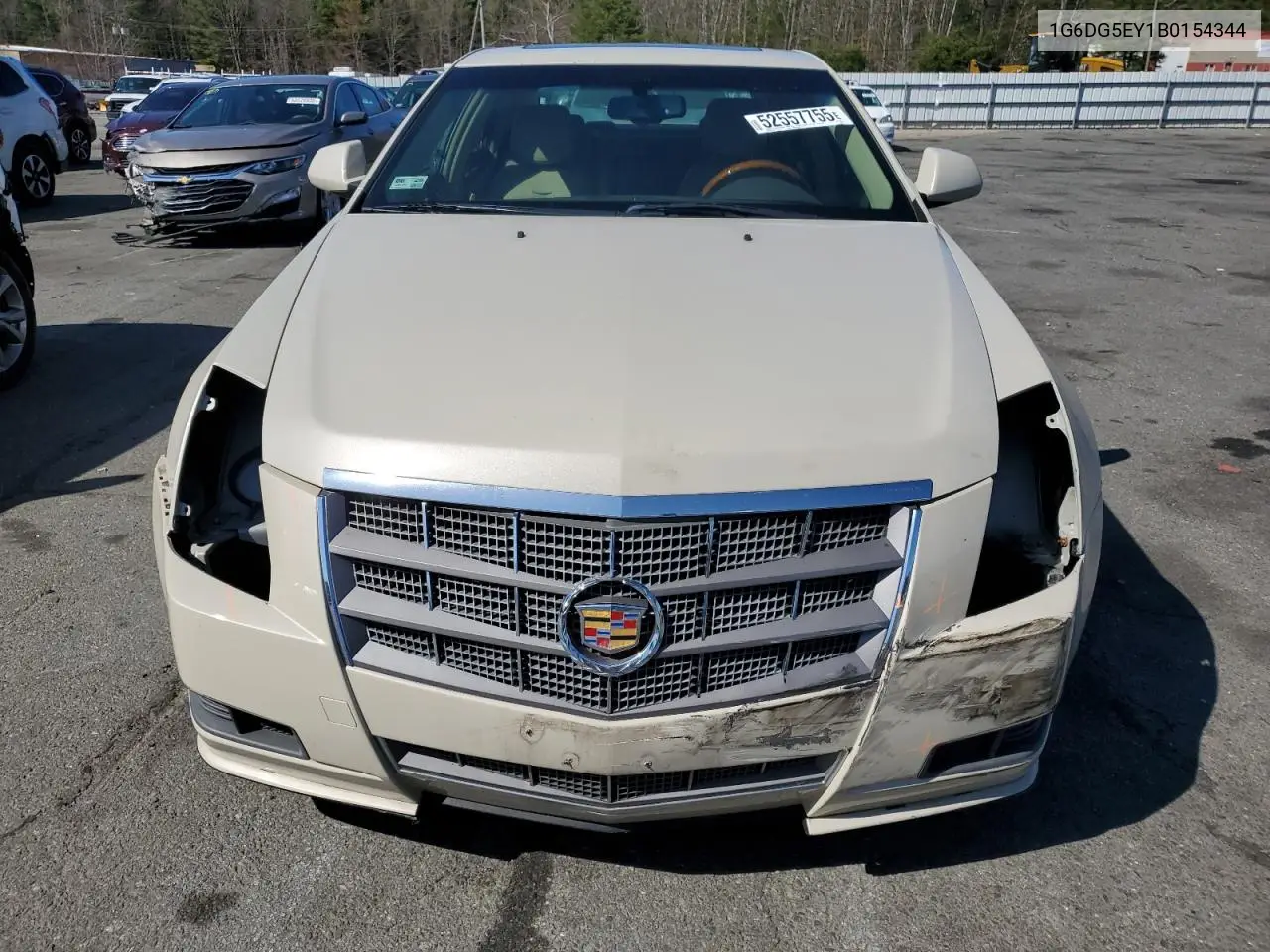 2011 Cadillac Cts Luxury Collection VIN: 1G6DG5EY1B0154344 Lot: 52557755