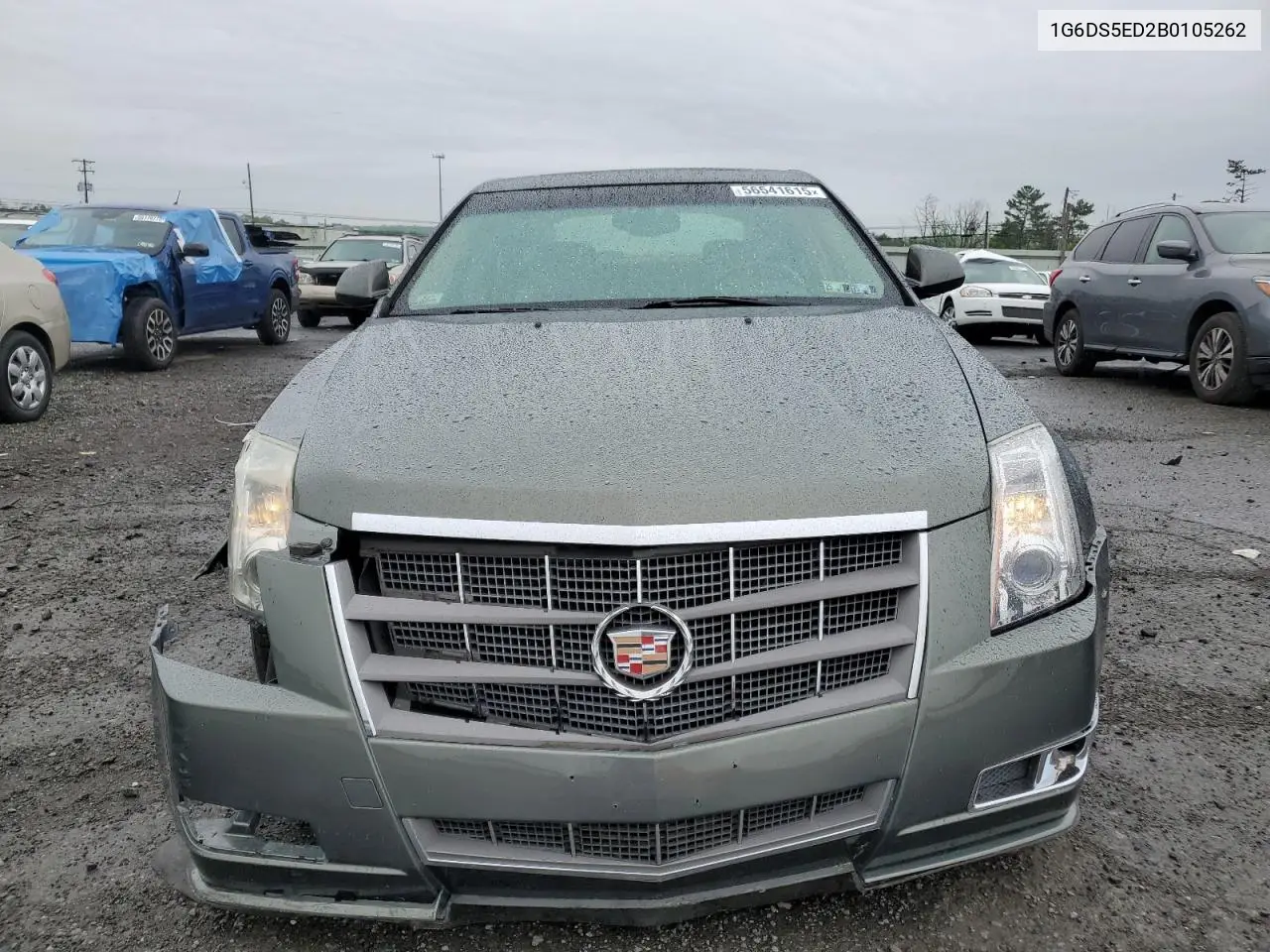 2011 Cadillac Cts Premium Collection VIN: 1G6DS5ED2B0105262 Lot: 56541615