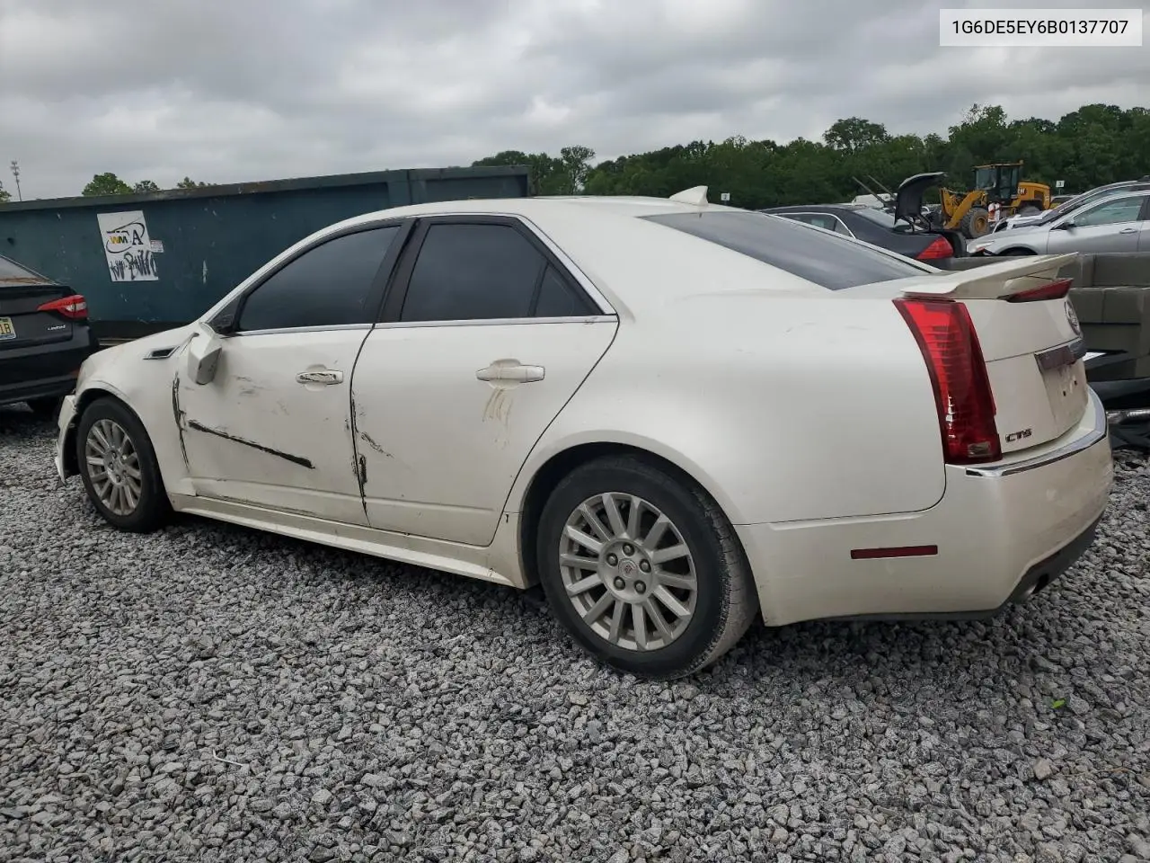 2011 Cadillac Cts Luxury Collection VIN: 1G6DE5EY6B0137707 Lot: 56603175