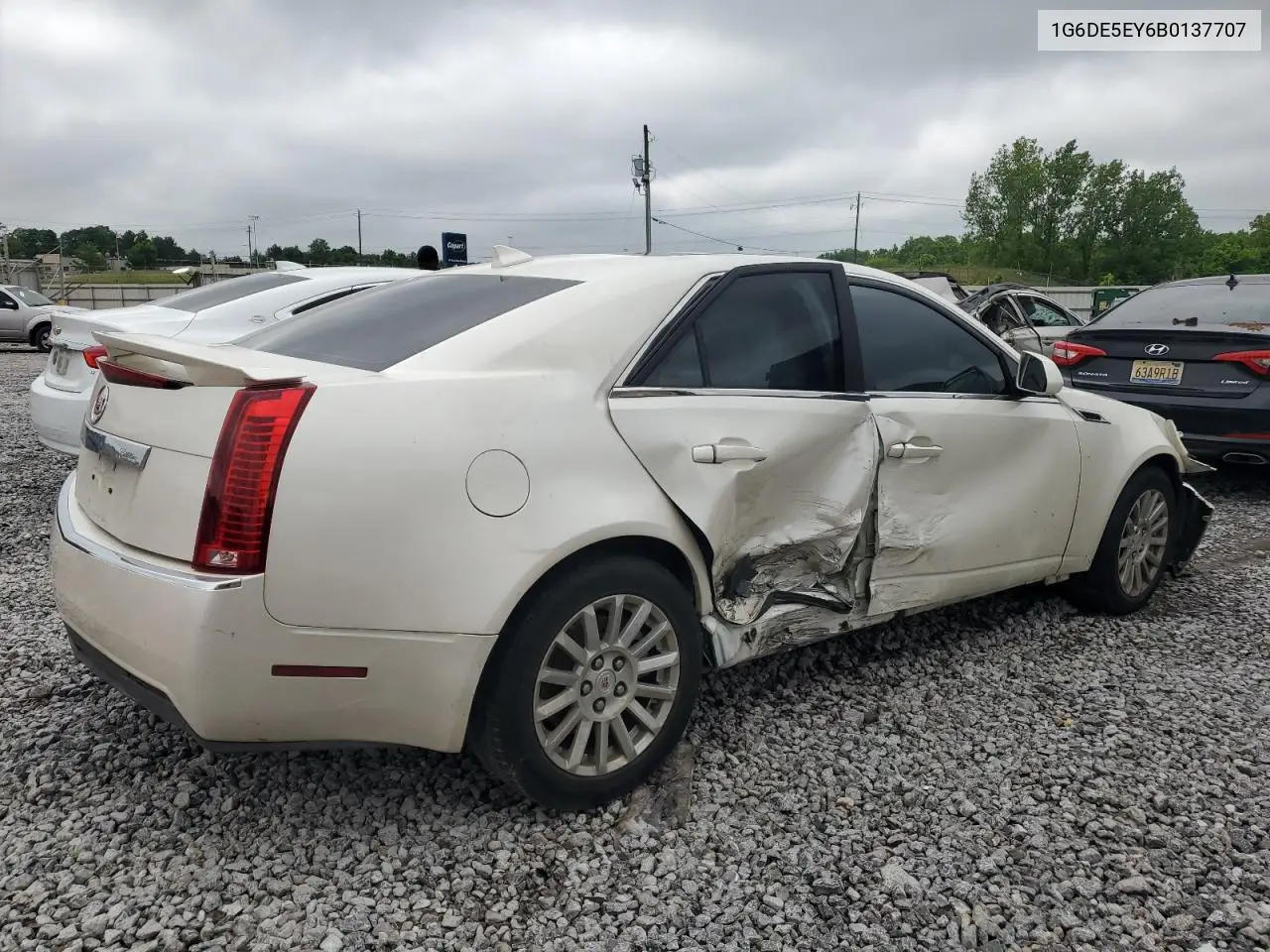 2011 Cadillac Cts Luxury Collection VIN: 1G6DE5EY6B0137707 Lot: 56603175