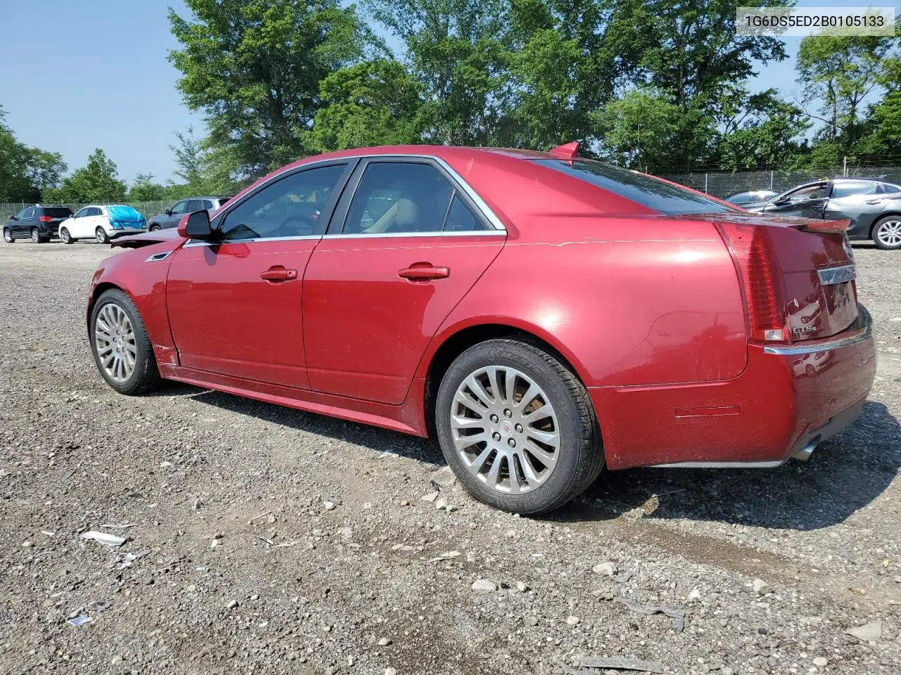 2011 Cadillac Cts Premium Collection VIN: 1G6DS5ED2B0105133 Lot: 61515165