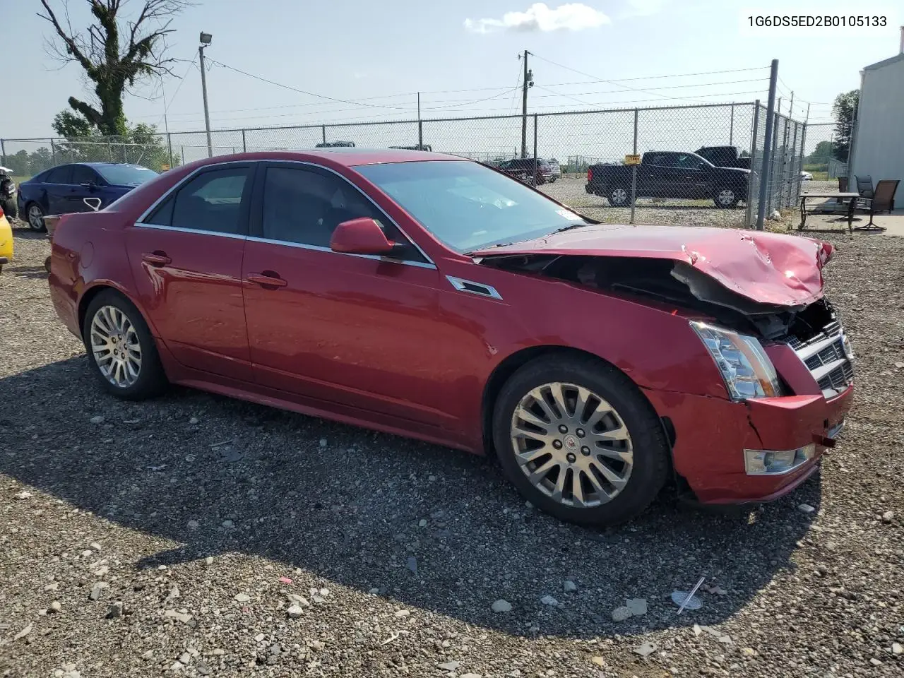 2011 Cadillac Cts Premium Collection VIN: 1G6DS5ED2B0105133 Lot: 61515165