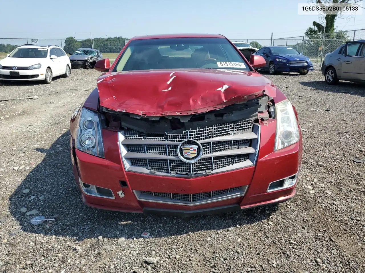 2011 Cadillac Cts Premium Collection VIN: 1G6DS5ED2B0105133 Lot: 61515165