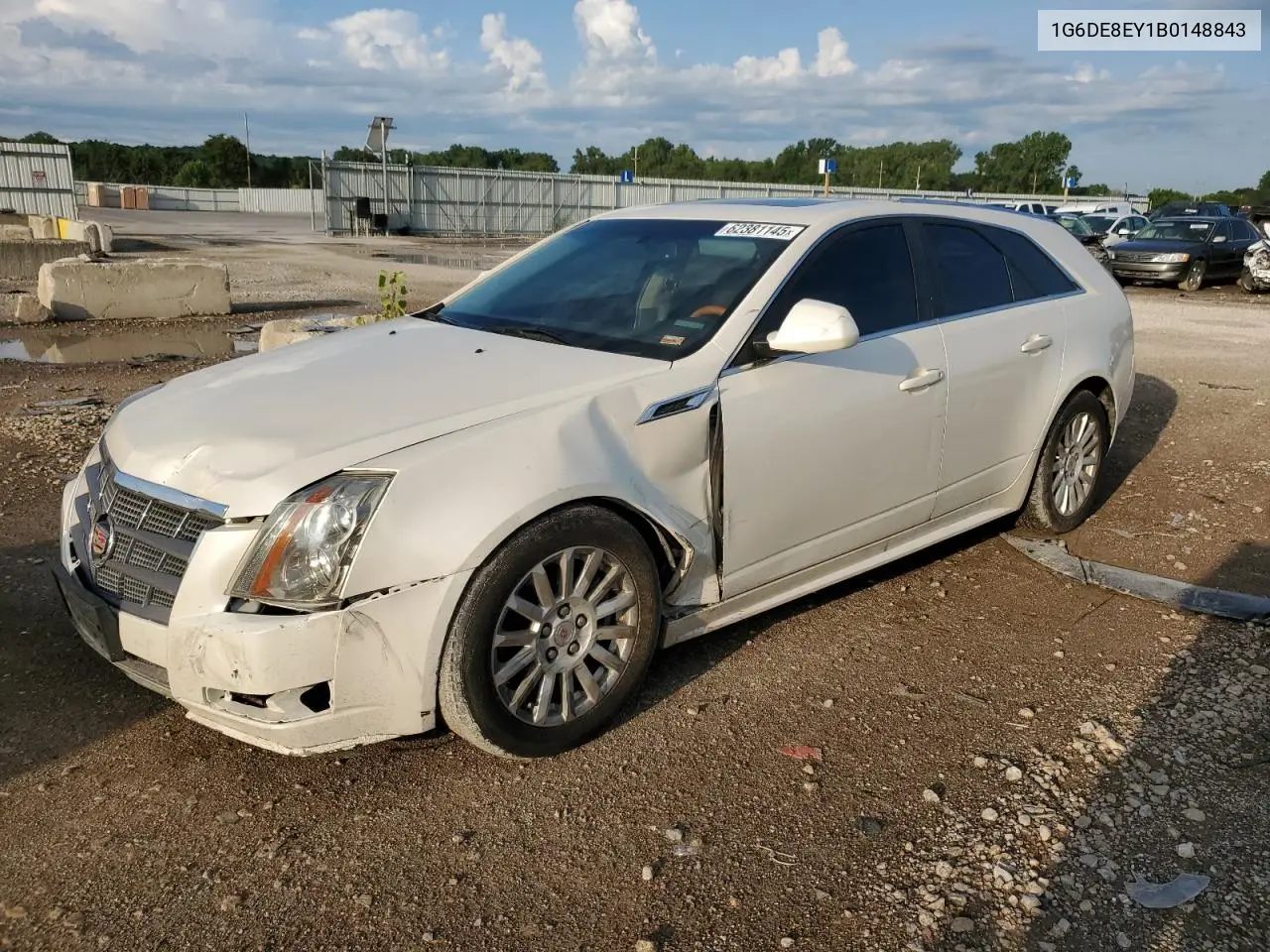 2011 Cadillac Cts Luxury Collection VIN: 1G6DE8EY1B0148843 Lot: 62381145