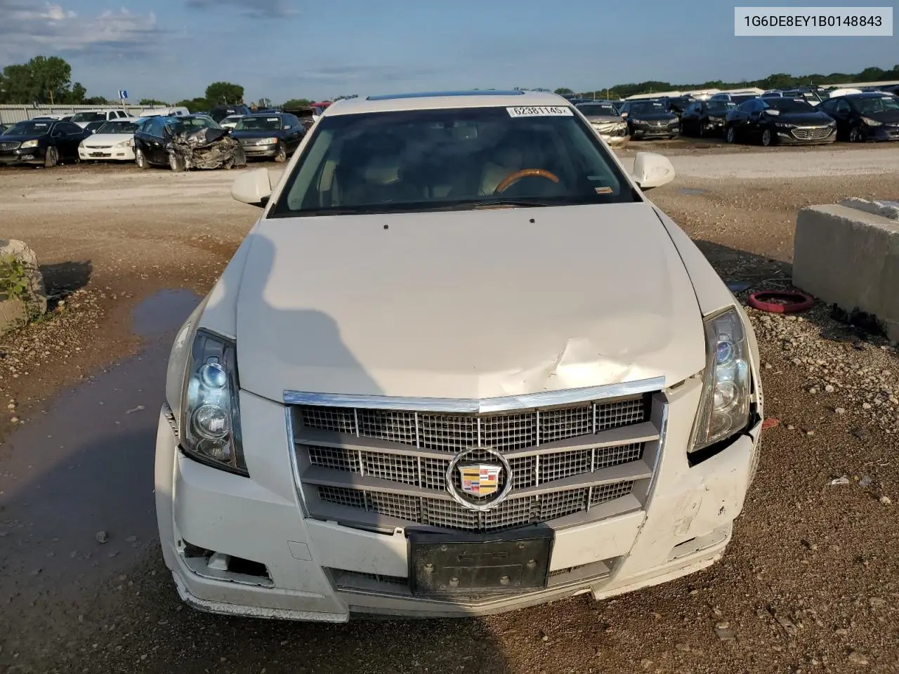 2011 Cadillac Cts Luxury Collection VIN: 1G6DE8EY1B0148843 Lot: 62381145