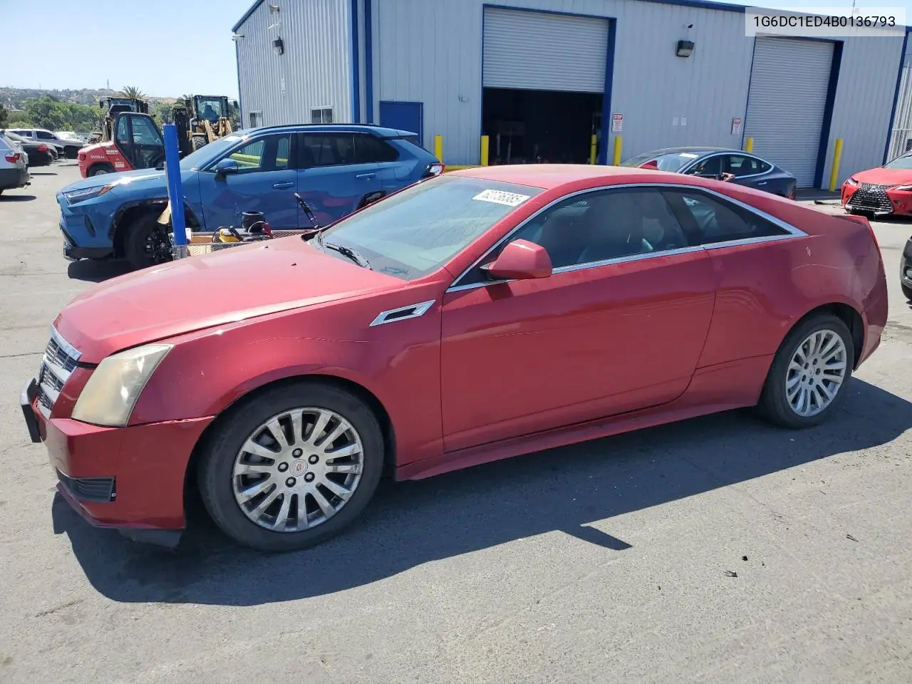 2011 Cadillac Cts VIN: 1G6DC1ED4B0136793 Lot: 62736385