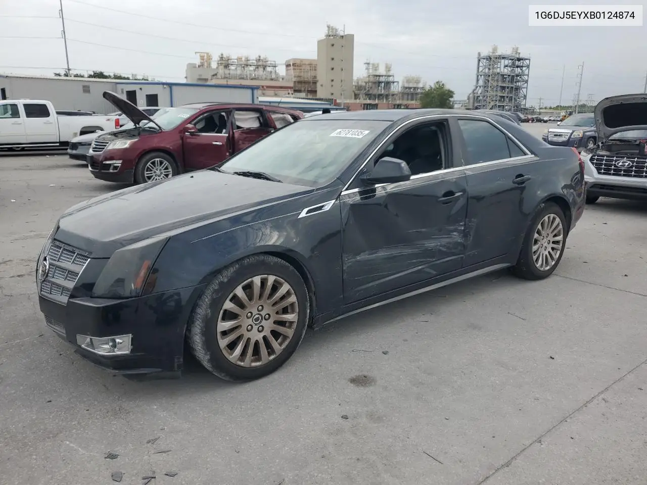 2011 Cadillac Cts Performance Collection VIN: 1G6DJ5EYXB0124874 Lot: 62781035