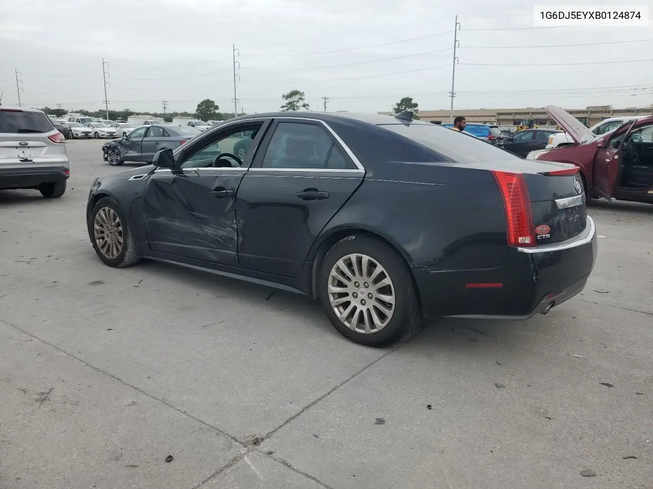 2011 Cadillac Cts Performance Collection VIN: 1G6DJ5EYXB0124874 Lot: 62781035
