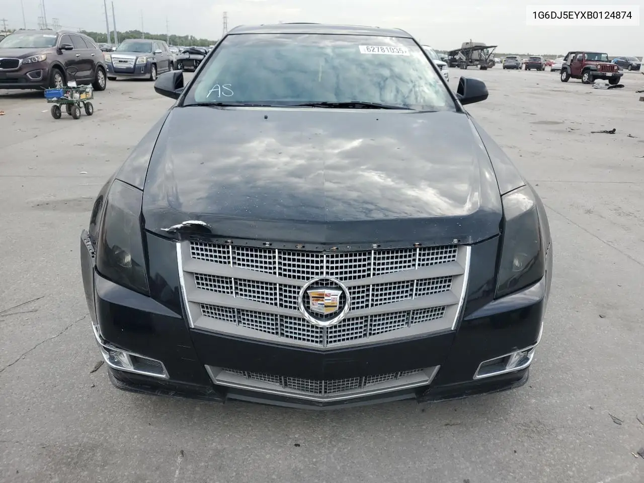 2011 Cadillac Cts Performance Collection VIN: 1G6DJ5EYXB0124874 Lot: 62781035