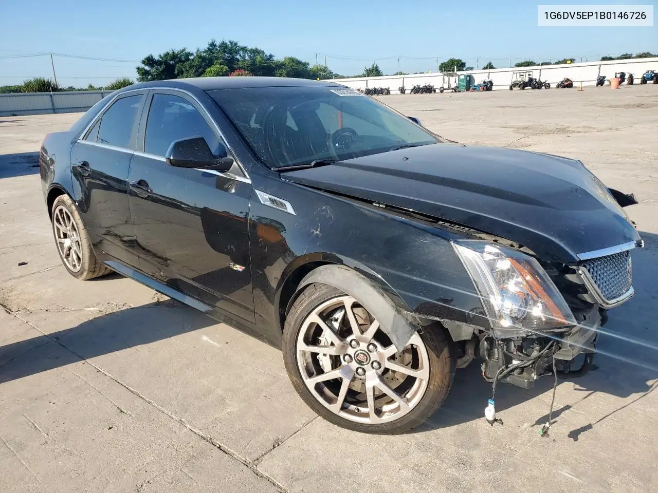 2011 Cadillac Cts-V VIN: 1G6DV5EP1B0146726 Lot: 63014615