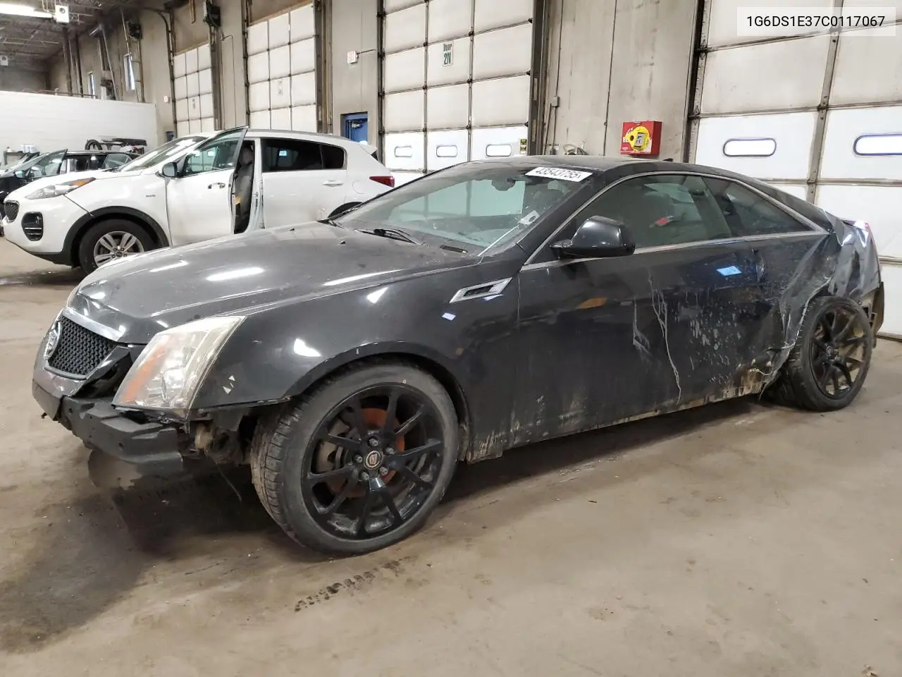 2012 Cadillac Cts Premium Collection VIN: 1G6DS1E37C0117067 Lot: 43543755
